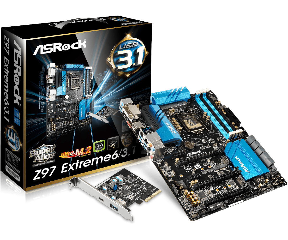 Asrock Z97 Extreme6/3.1 - Motherboard Specifications On MotherboardDB